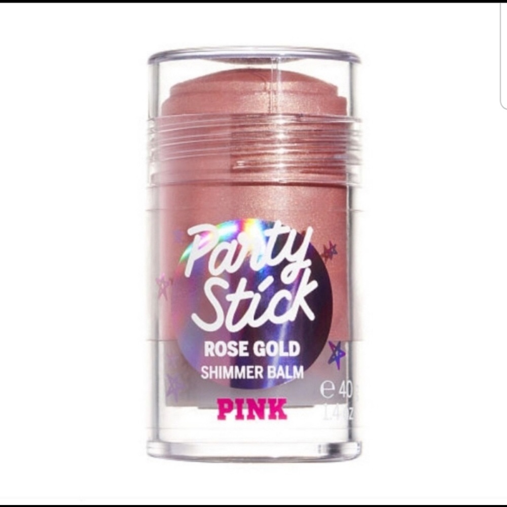 VS Pink rose gold shimmer balm